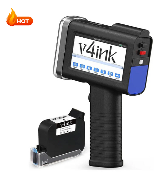 High Defnition Portable HandheldInkjet Marking and Lot Coding Printer